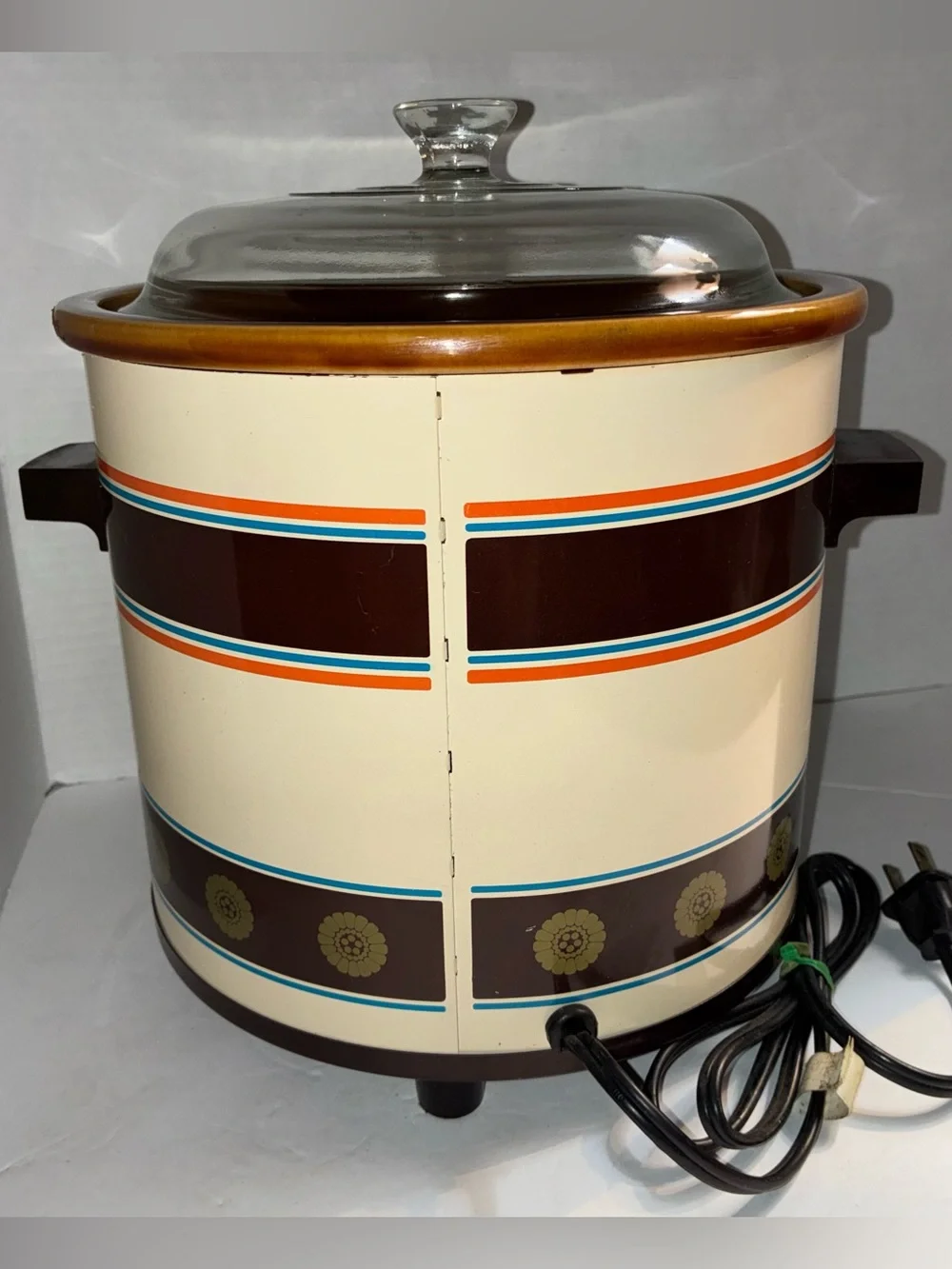 VintageRival Crock-Pot Slow Cooker Crock Pot Mid Century Modern